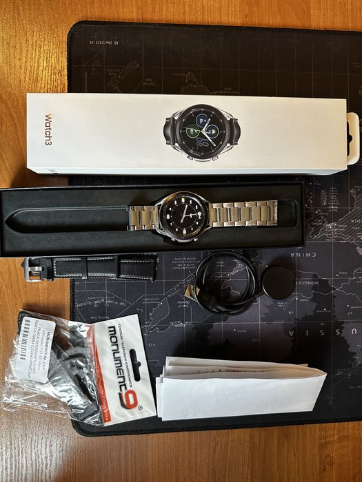 Samsung Galaxy Watch 3 – bardzo dobry stan + pełny zestaw