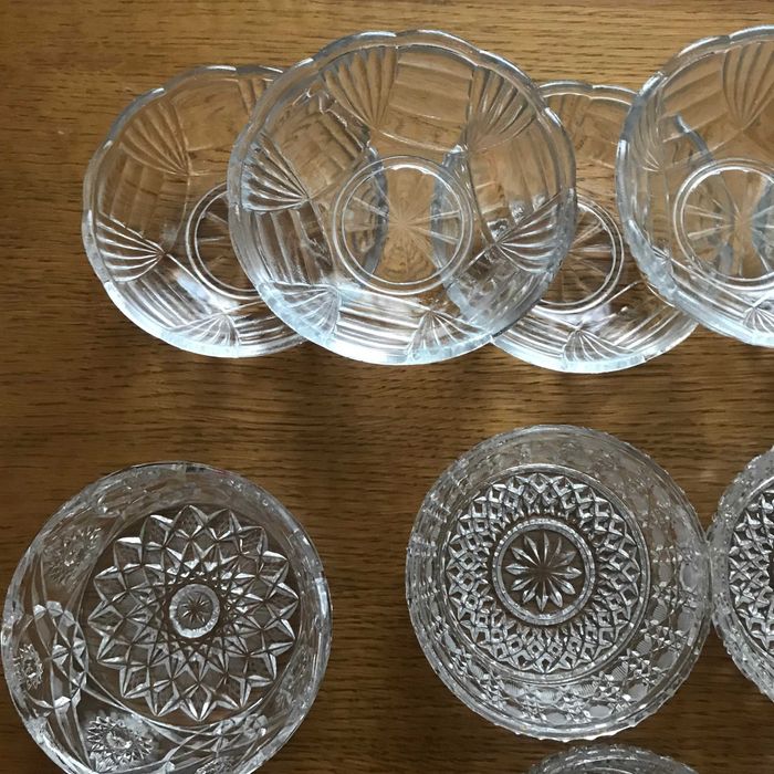 Zestaw kryształów Kryształy z PRL