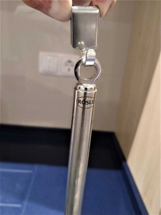 Escova de Cozinha da ROSLE c/ Cabo em Aço Inox 18/10 - IMPECÁVEL!