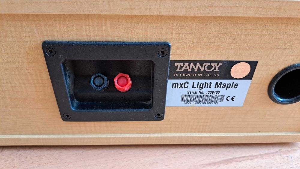 Głośniki kolumny Tannoy Mercury mx1 + głośnik centralny Mercury mxC light maple