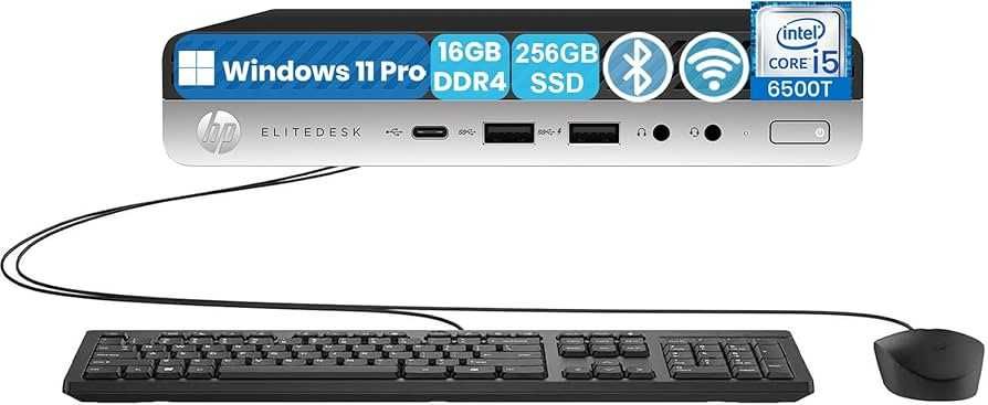 HP Elitedesk 800 G3 + HP EliteDisplay E231