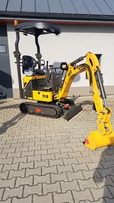 Minikoparka Nex N12 full, joystick, 2 prędkości, PROCYJNA CENA!