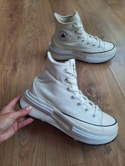 оригинальные высокие кеды Converse Run Star Legacy на платформе 26см р 40