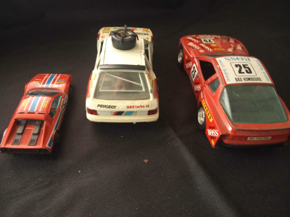 3 Carros de Coleção Rally da Bburago