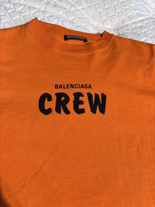 Koszulka Balenciaga pomarańcz S