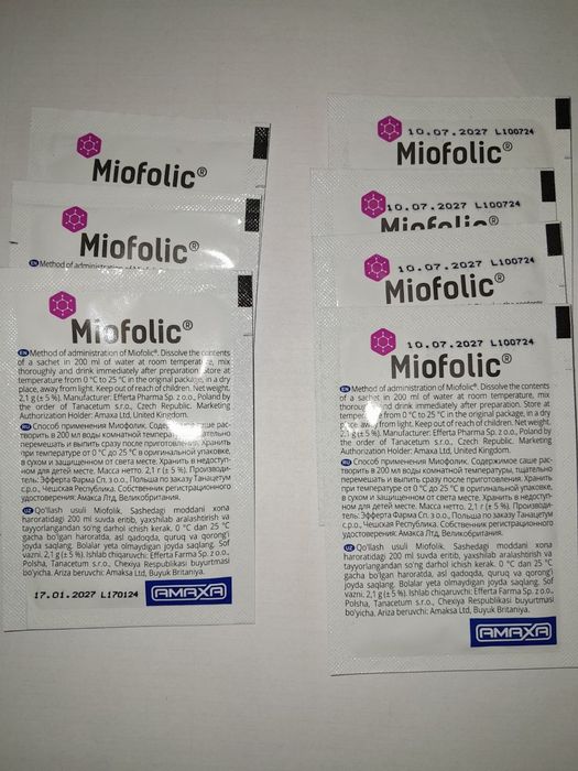 Вітаміни Miofolic