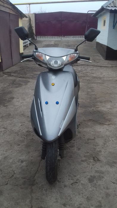 Японський інжекторний скутер Сузукі Адрес V 50 на Українському обліку