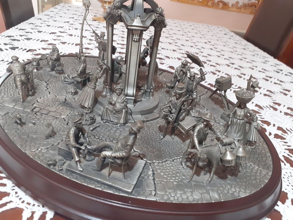 Coleçao philae "pregões  de Lisboa antiga" em estanho