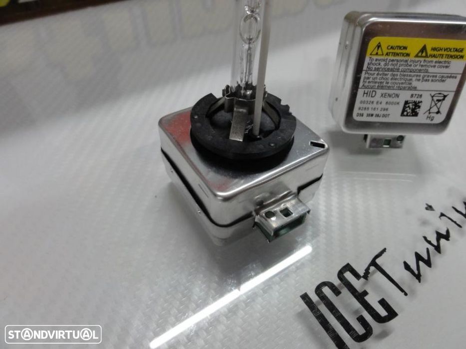 Lâmpadas de Xenon D3S em 4300k, 6000k e 8000k
