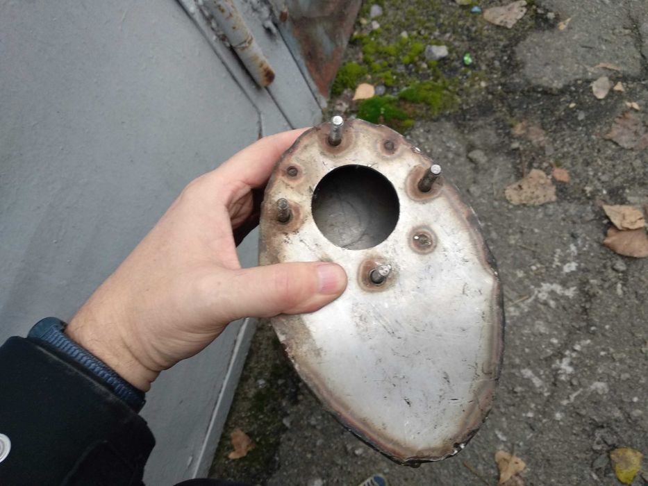 Глушник з нержавійки ЗАЗ