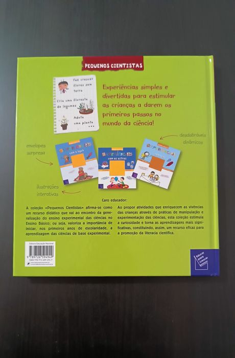 Pequenos Cientistas. Experiências com as plantas