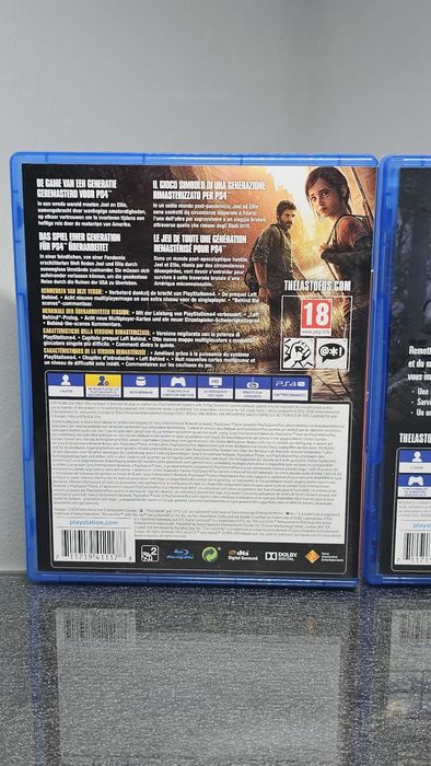 2X The Last of Us Part I  II  PS4 PlayStation 4 Remastered The Last of Us Part 1 2