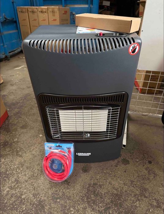 Газовый обогреватель 4.2 кВт Обігрівач газовий Leihmann Обогреватель
