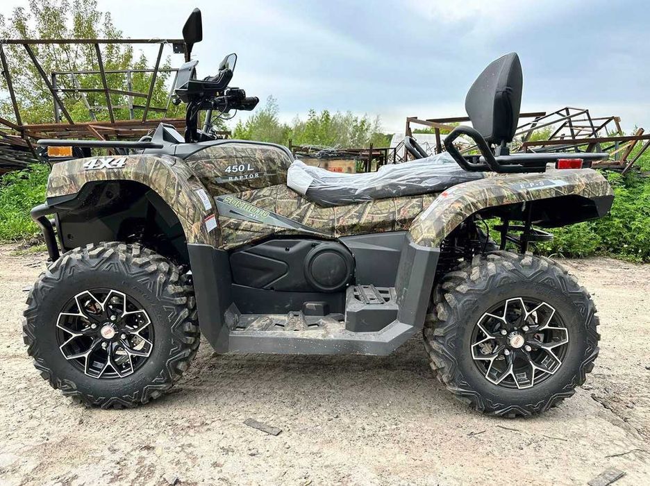 Квадроцикл SokMoto RAPTOR 450L офіційний постачальник