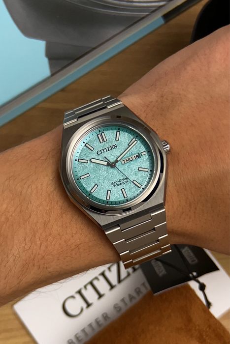 Citizen Super Titanium Eco Drive AW0130-85M Zenshin