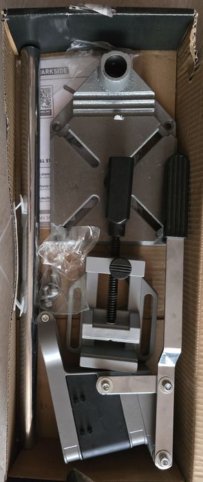 Stojak do wiertarki z imadłem Parkside