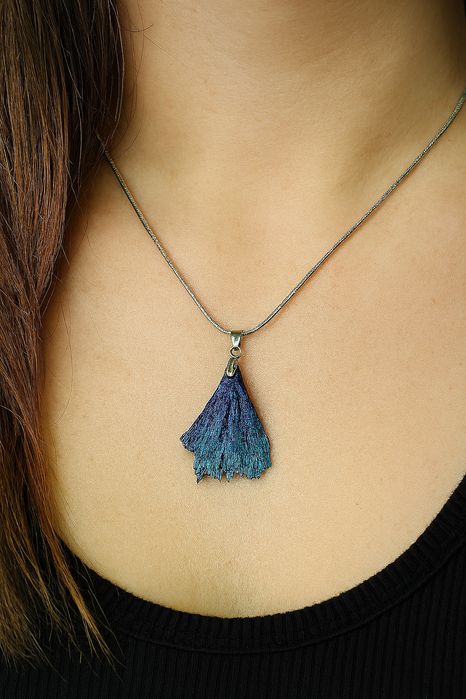 Komplet z naturalnym turmalinem – kolczyki i naszyjnik