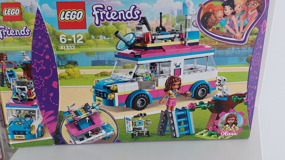 Zestaw Lego Friends 41 333 furgonetka Oliwii