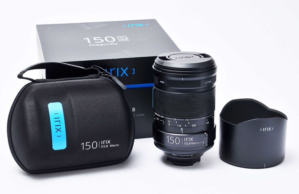 Irix 150mm Macro 2.8 para Nikon F fulframe, funciona em Z (com adaptador)