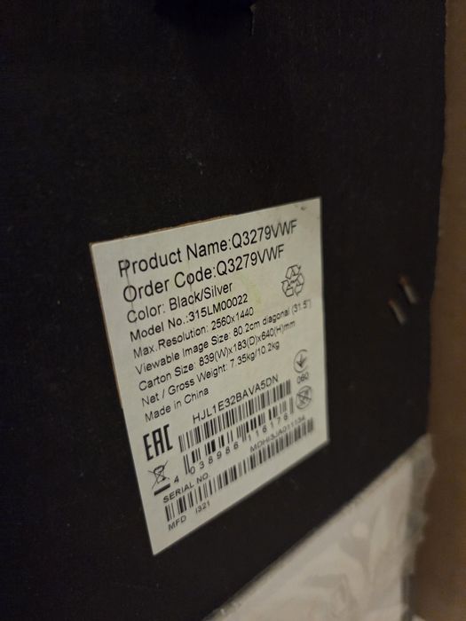 Monitor AOC 32 polegadas