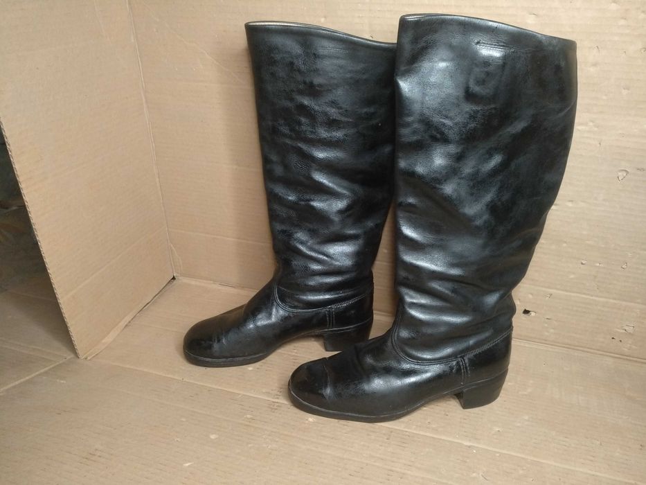 Сапоги хромовые СССР р.42