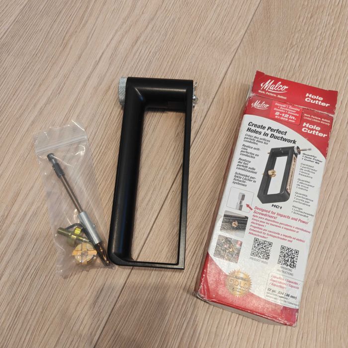 Profesjonalny wycinak otwornica do blachy Malco HC1 (51-305 mm) – NOWY