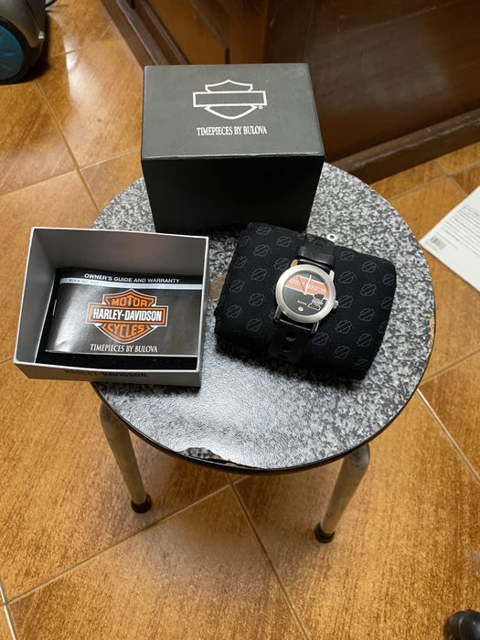Relogio Bulova Harley-Davidson Novo