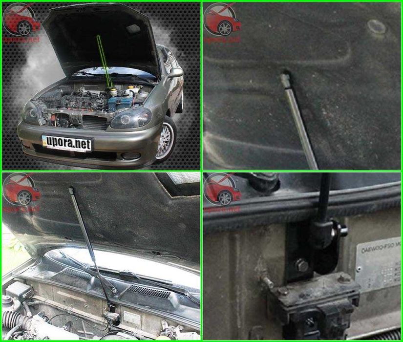Газовый упор / Амортизатор капота Daewoo ZAZ Lanos Sens Matiz Nubira