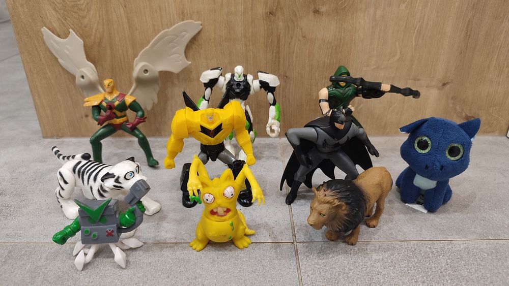 10 szt figurek Batman Transformers