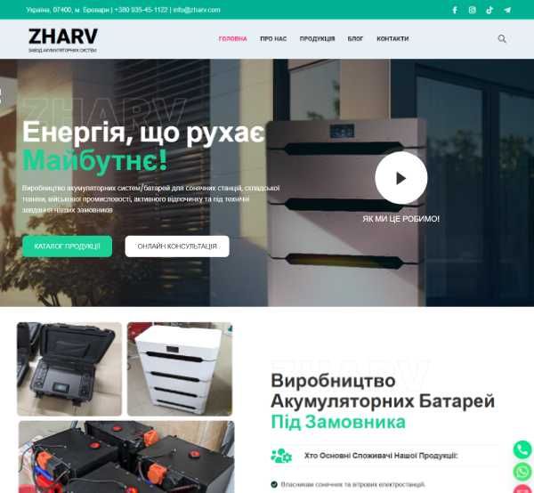 Розробка сайтів для бізнесу від 2000 грн.