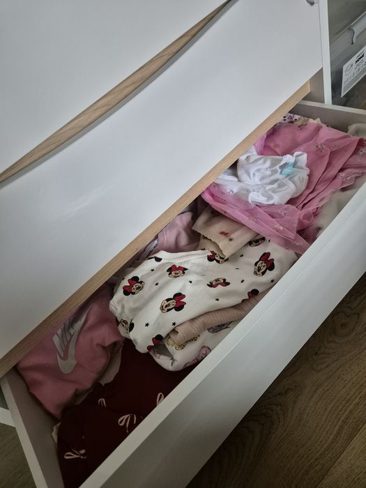 Komplet szafa i komoda