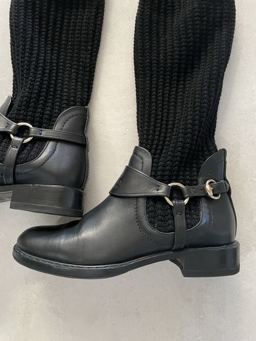 Botki ze skarpeta Gucci