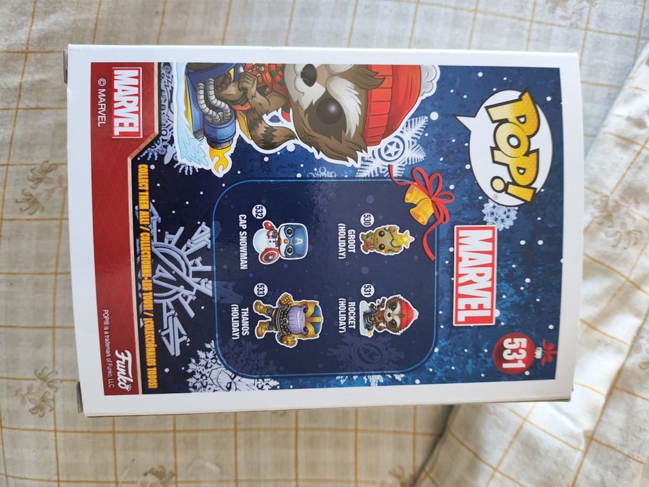 Funko PoP Rocket (Holiday) Marvel 531