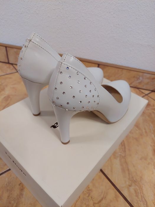 Buty ślubne, taneczne, swarovski, La Boda