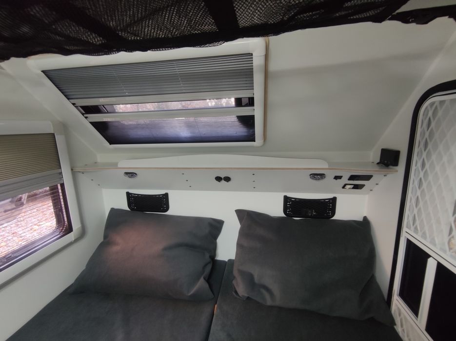 Причеп крапля, краплевидний  кемпер, причеп дача, дім на колесах, трей