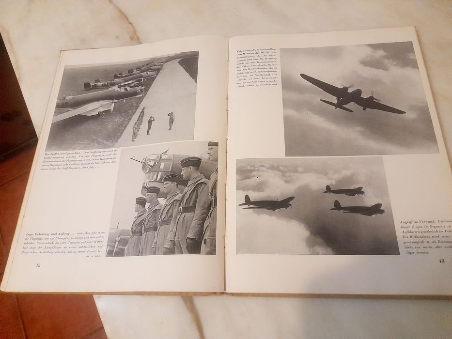 Livro Alemão Die Deutsche Luftwaffe Força Aérea Alemã 1940