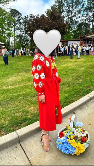 Вишита сукня