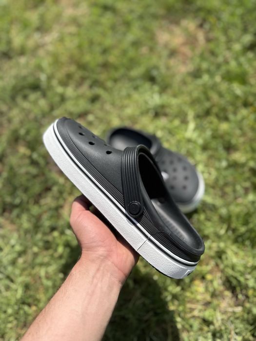 мужские  Crocs Crocband Clean Clog шлепки кроксы купить