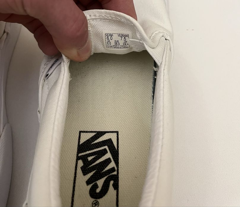 кеди Vans Slip-On Platform 38 розмір 24-см