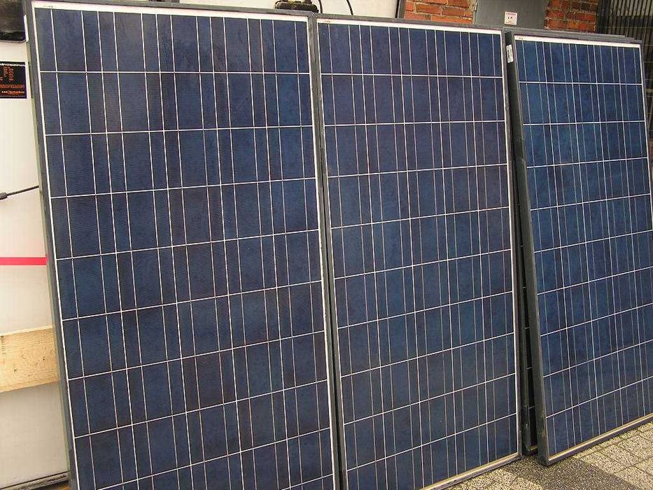 panele moduly niemieckie German Solar 185W 190W płot dach