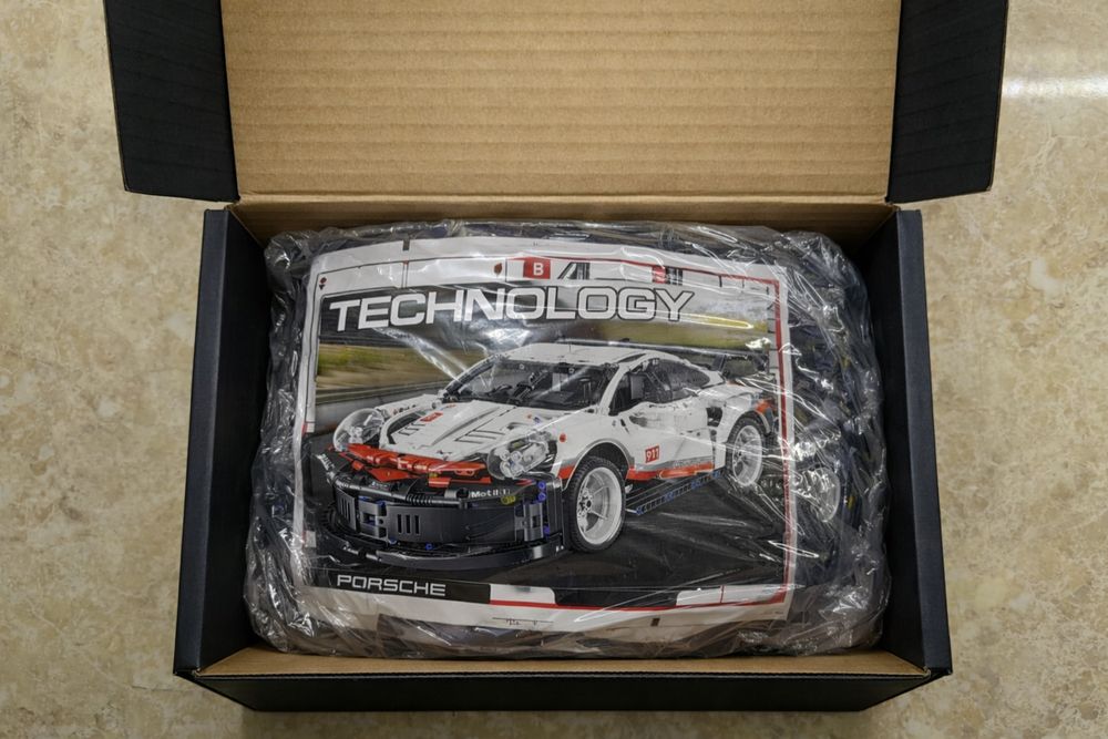 Конструктор Porsche 911, 1580 деталей