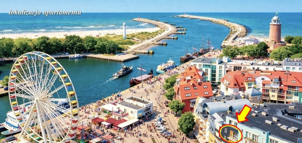 apartament 41 m2 z WIDOKIEM NA PORT !