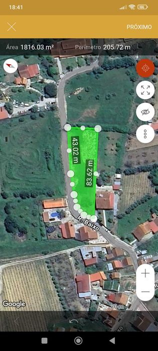 Terreno construção