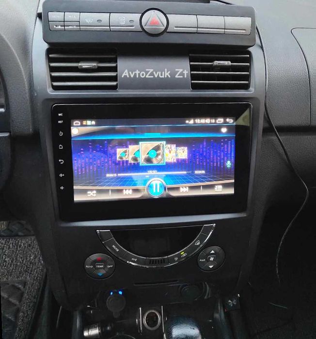 Магнітола REXTON SsangYong GPS USB TV 2 дін Рекстон CarPlay Андроїд 16