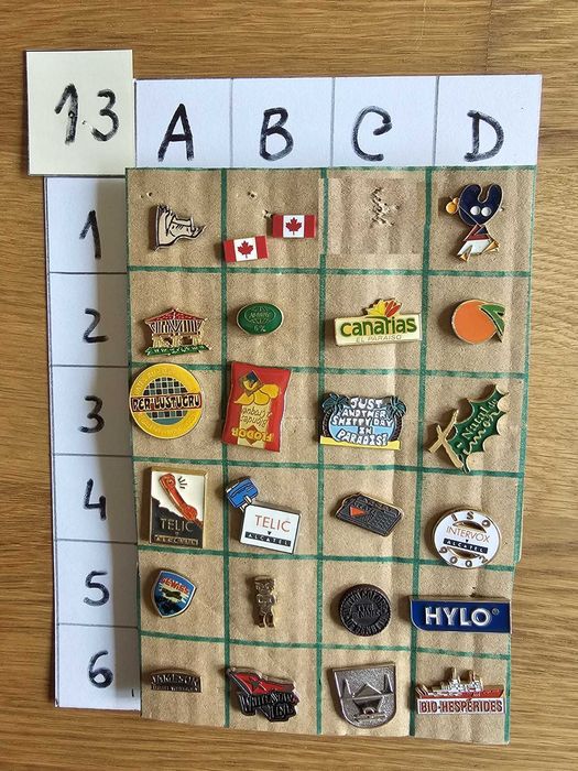 Pins para coleção de vários temas (2)