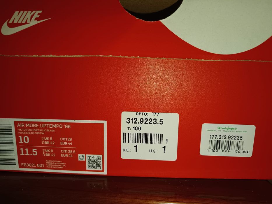 Sapatilhas Air Uptempo