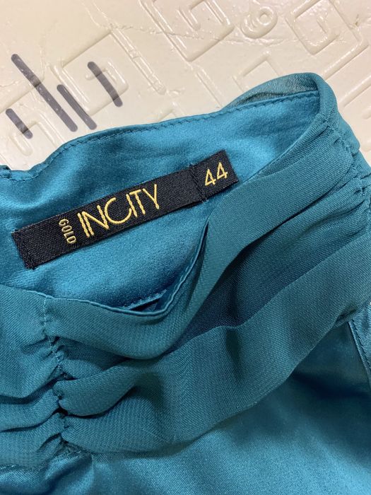 Блуза жіноча S 44 розмір, смарагдова, майже нова