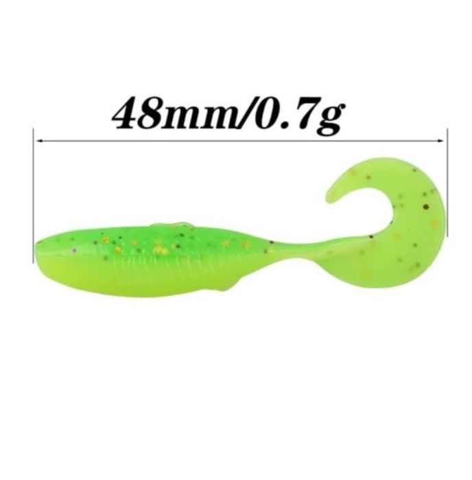 Gumy twistery na okonia 9 szt. A'la Banjo