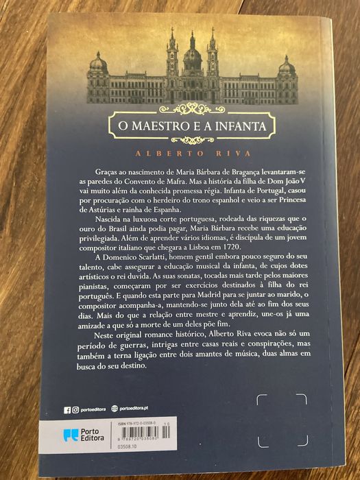 Livro BESTSELLER “O Maestro e a Infanta”