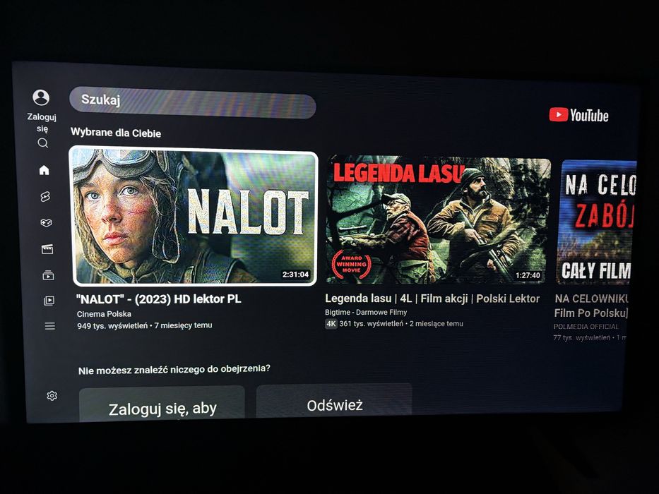 Telewizor smart tv 4k 55 cali